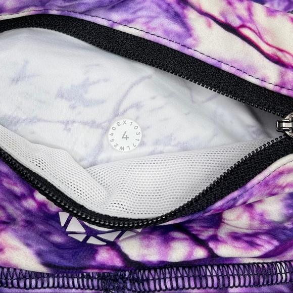 Lululemon Seawheeze Speed Wunder Tight Nulux Fractal Forest Pink Multi 28” - Picture 15 of 15